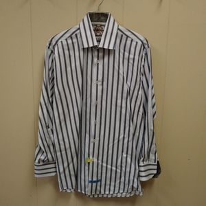 English Laundry Mens button up shirt sz 16 32/33 EUC